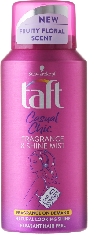 Nabłyszczająca mgiełka zapachowa do włosów - Taft Casual Chic Fragrance & Shine Mist