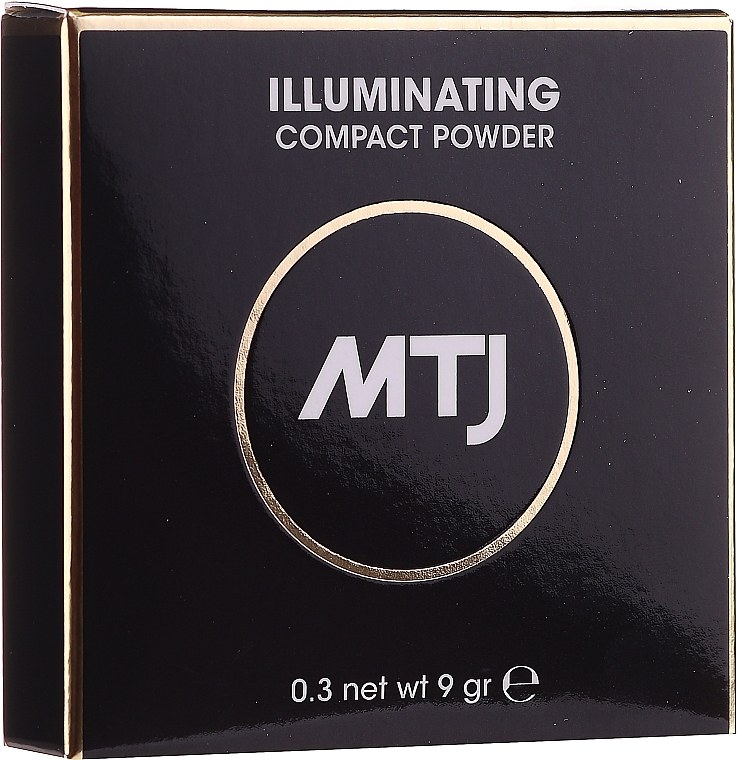 Rozświetlający puder do twarzy - MTJ Cosmetics Illuminating Compact Powder — Zdjęcie N1
