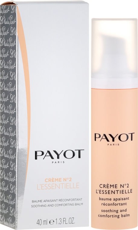 Kojący balsam przywracający komfort cerze wrażliwej - Payot Crème Nº2 L’Essentielle Soothing And Comforting Balm