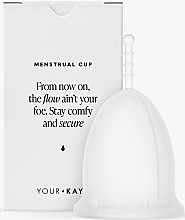 Kubeczek menstruacyjny, regular - Your Kaya Menstrual Cup — Zdjęcie N3