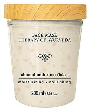 Maska do twarzy Mleko migdałowe i płatki owsiane - Stara Mydlarnia Happy Face Almond Milk & Oat Flakes Face Mask