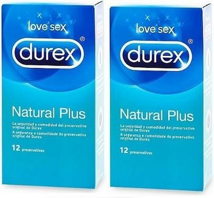 Prezerwatywy, 24 szt - Durex Love Sex Natural Plus — Zdjęcie N1