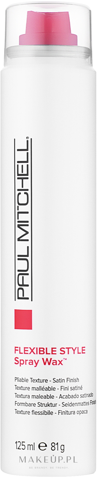 Wosk do włosów w sprayu - Paul Mitchell Flexible Style Spray Wax — Zdjęcie 125 ml