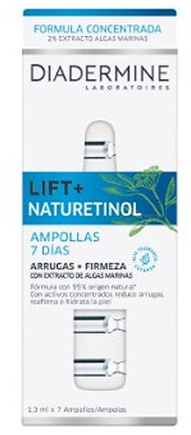 Ampułki do twarzy - Diadermine Lift+ Naturetinol Ampoules — Zdjęcie N1