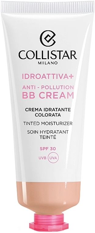 Krem BB do twarzy - Collistar Idroattiva+ Anti-Pollution BB Cream SPF30 — Zdjęcie N1