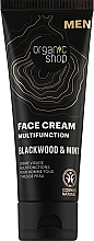 Kup Krem do twarzy Blackwood and Mint - Organic Shop Men Face Cream