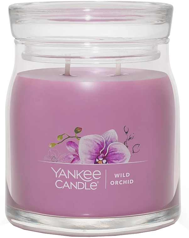 Świeca zapachowa w słoiku Wild Orchid, 2 knoty - Yankee Candle Wild Orchid — Zdjęcie N1