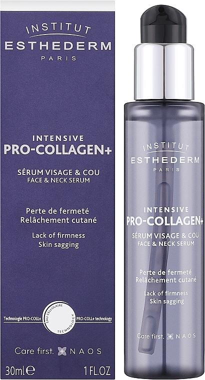 Serum peptydowe do twarzy - Institut Esthederm Intensive Pro-Collagen+ Face & Neck Serum — Zdjęcie N2