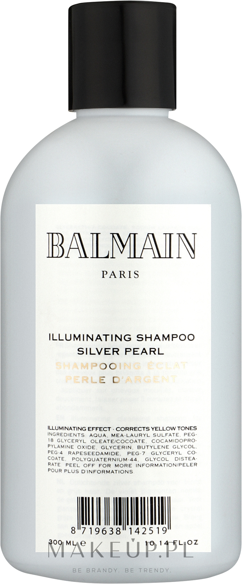 Szampon rozświetlający do włosów blond, srebrnych i siwych - Balmain Paris Hair Couture Silver — Zdjęcie 300 ml