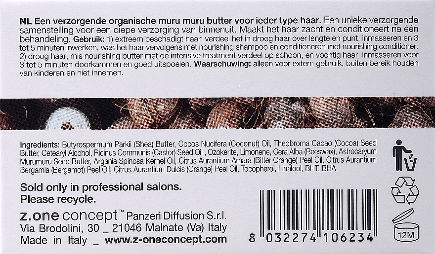 Odżywcze masło do włosów - Milk Shake Integrity Nourishing Muru Muru Butter — Zdjęcie N3