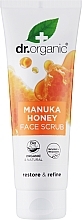 Peeling do twarzy Organiczny miód manuka - Dr Organic Manuka Honey Face Scrub — Zdjęcie N2
