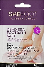 Kup Sól do kąpieli stóp z minerałami z Morza Martwego - SheFoot Foothbath Salt