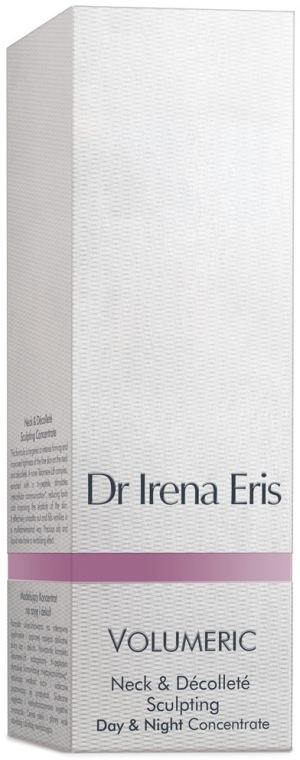 Modelujący koncentrat do szyi i dekoltu - Dr Irena Eris Volumeric Neck&Decollete Sculpting Day & Night Concentrate  — Zdjęcie N2