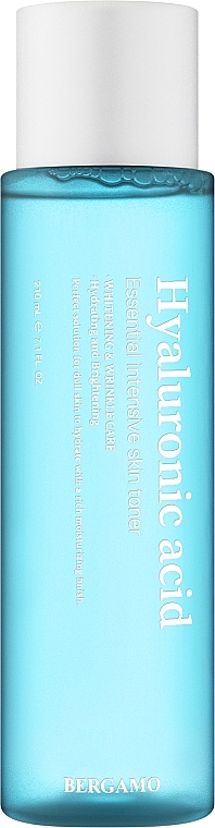 Tonik do twarzy z kwasem hialuronowym - Bergamo Hyaluronic Acid Essential Intensive Skin Toner — Zdjęcie N1