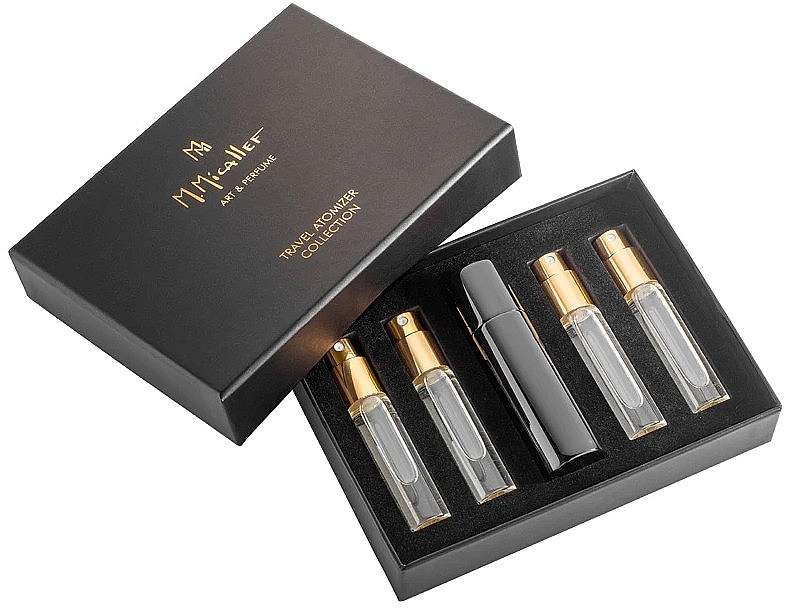 M. Micallef Secrets of Love Travel Atomizer Set - Zestaw (edp/4x10ml) — Zdjęcie N1