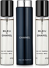 Chanel Bleu de Chanel Eau - Woda perfumowana (purse spray + wymienne wkłady) — Zdjęcie N1