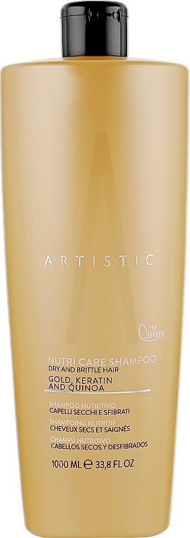 Odżywczy szampon do włosów suchych i łamliwych - Artistic Hair Nutri Care Shampoo — Zdjęcie N3