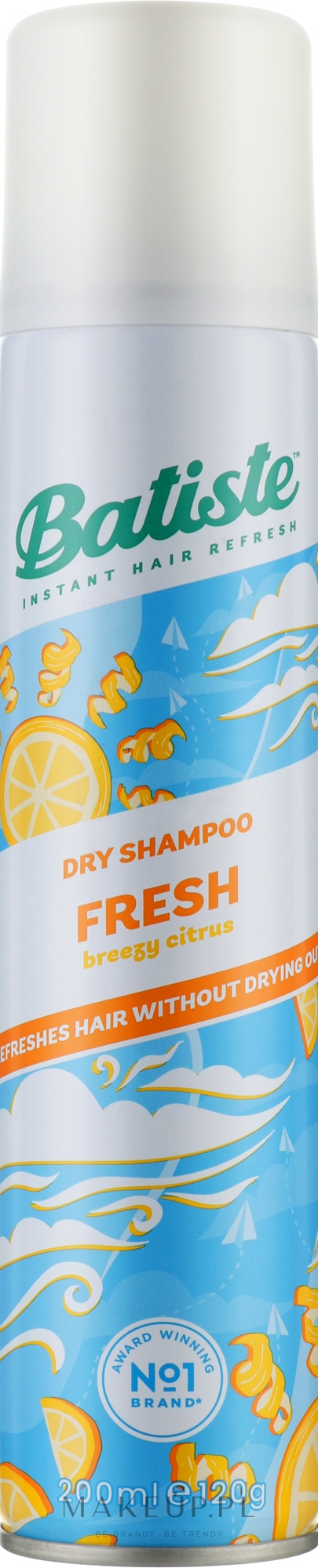 Suchy szampon - Batiste Dry Shampoo Light&Breezy Fresh — Zdjęcie 200 ml