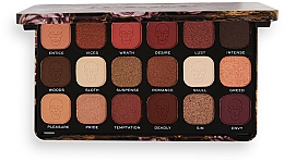 Paleta cieni do powiek - Makeup Revolution Forever Flawless Deadly Desire Eyeshadow Palette — Zdjęcie N1