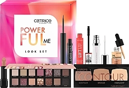 Zestaw do makijażu, 7 produktów - Catrice Make up Look Set Powerful Me — Zdjęcie N1