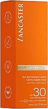 Filtr przeciwsłoneczny do twarzy - Lancaster Sun Perfect Sun Illuminating Cream SPF 30 — Zdjęcie N4
