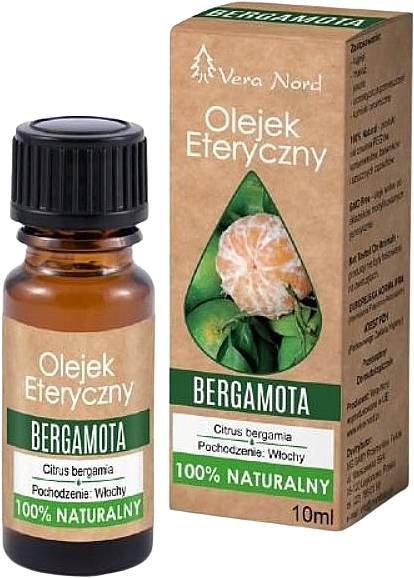 Olejek eteryczny Bergamota - Vera Nord Bergamot Essential Oil — Zdjęcie N1