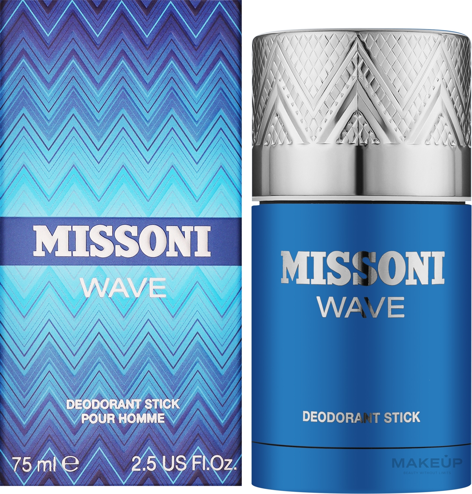 Missoni Wave - Dezodorant w kulce — Zdjęcie 75 ml