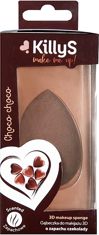 Gąbka do makijażu z ekstraktem czekoladowym - Killys My Make Up 3D Choco Choco — Zdjęcie N1