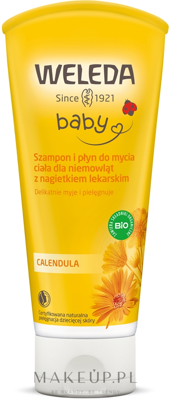 Szampon-żel do włosów i ciała dla dzieci - Weleda Baby Calendula Shampoo & Body Wash — Zdjęcie 200 ml