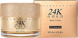 Odnawiający krem do twarzy ze złotem - Holika Holika Prime Youth 24K Gold Repair Cream — Zdjęcie N2