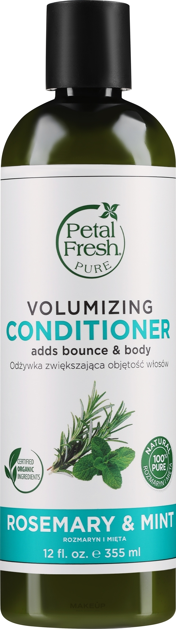 Odżywka do włosów, zwiększająca objętość - Petal Fresh Rosemary & Mint — Zdjęcie 355 ml