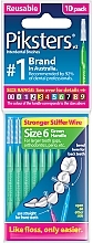 Szczoteczki międzyzębowe 6, zielone, 10 sztuk - Piksters Interdental Brushes Green Size 6 — Zdjęcie N1