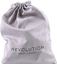 Satynowy zestaw do spania, szary - Revolution Haircare The Beauty Sleep Satin — Zdjęcie N1