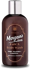 Szampon i żel pod prysznic 3 w 1 - Morgan`s Hair & Body Wash — Zdjęcie N1