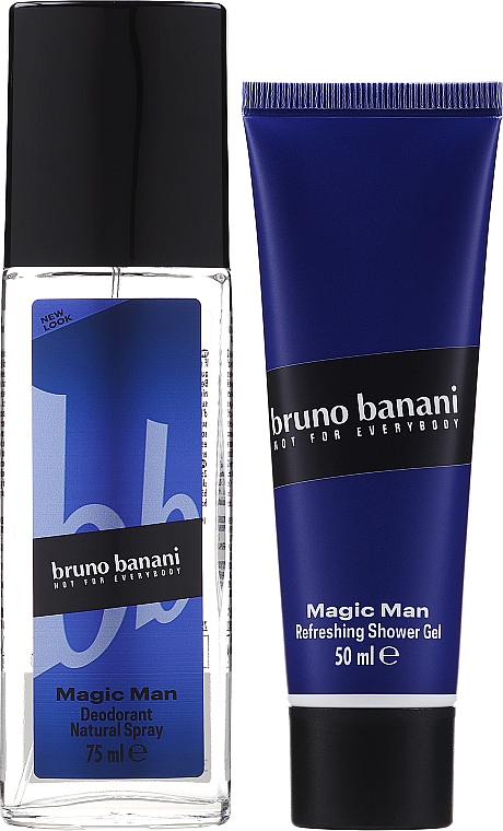 Bruno Banani Magic Man - Zestaw (sh/gel 50 ml + deo 75 ml) — Zdjęcie N2
