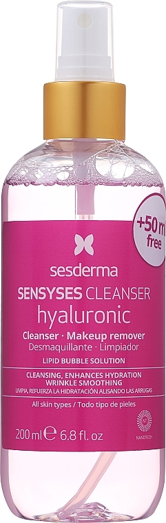 Hialuronowy żel do mycia twarzy - SesDerma Laboratories Sensyses Cleanser Hyaluronic — Zdjęcie N1