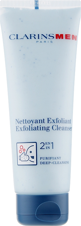 Peeling myjący do twarzy - Clarins Men Exfoliating Cleanser — Zdjęcie N1