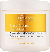 Kup Barierowa maska kremowa do ciała - Bielenda Professional Mango Boost Barrier Creamy Body Mask