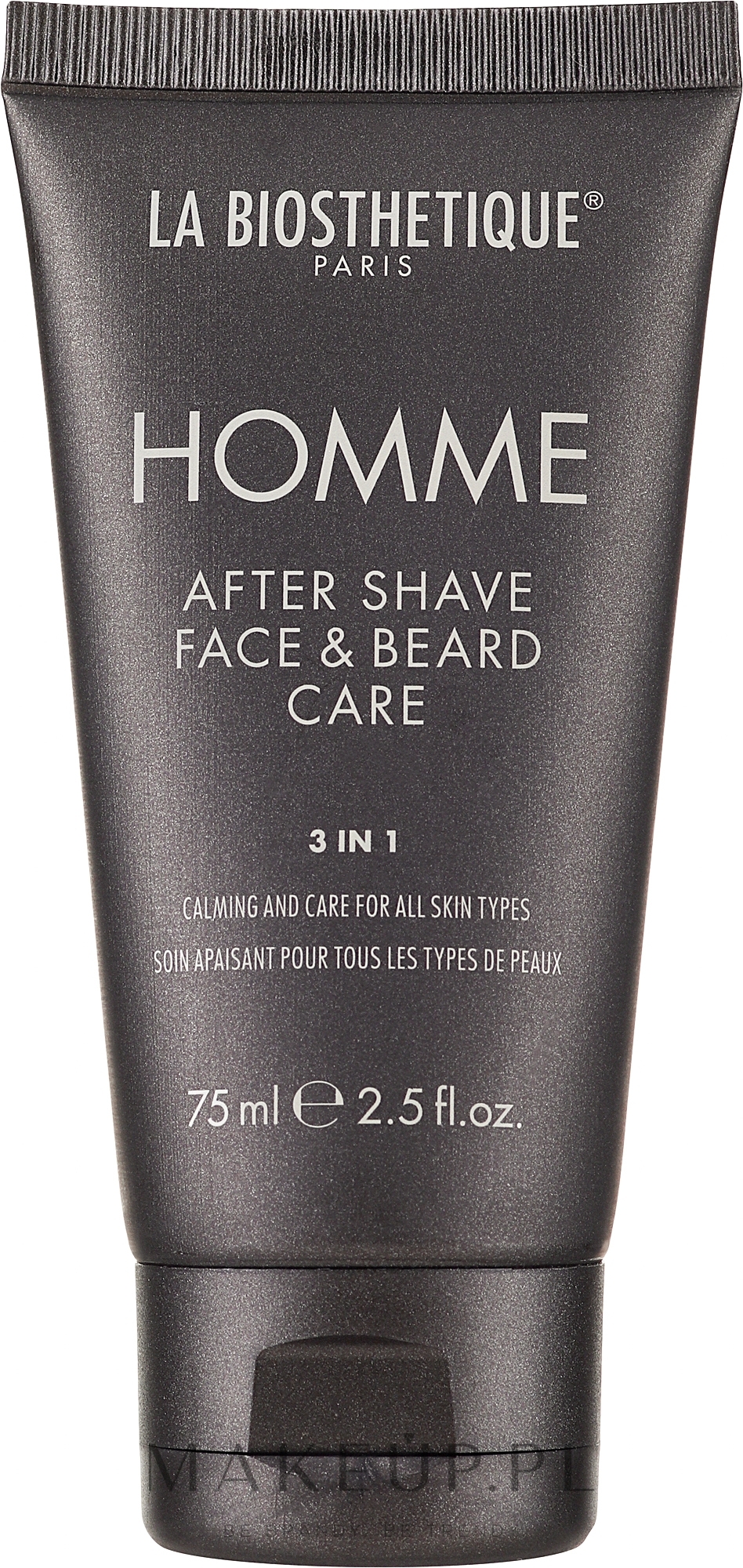 Emulsja po goleniu do pielęgnacji twarzy i zarostu - La Biosthetique Homme After Shave Face & Beard Care — Zdjęcie 75 ml