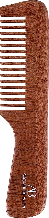 Grzebień z drewna Neem z rączką - Augustinus Bader The Neem Comb With Handle — Zdjęcie N1