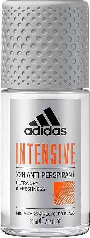 Intensywny antyperspirant w kulce - Adidas Intensive Dezodorant Roll-on — Zdjęcie N1