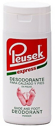 Dezodorant do stóp i butów - Peusek Express Shoe And Foot Deodorant — Zdjęcie N1