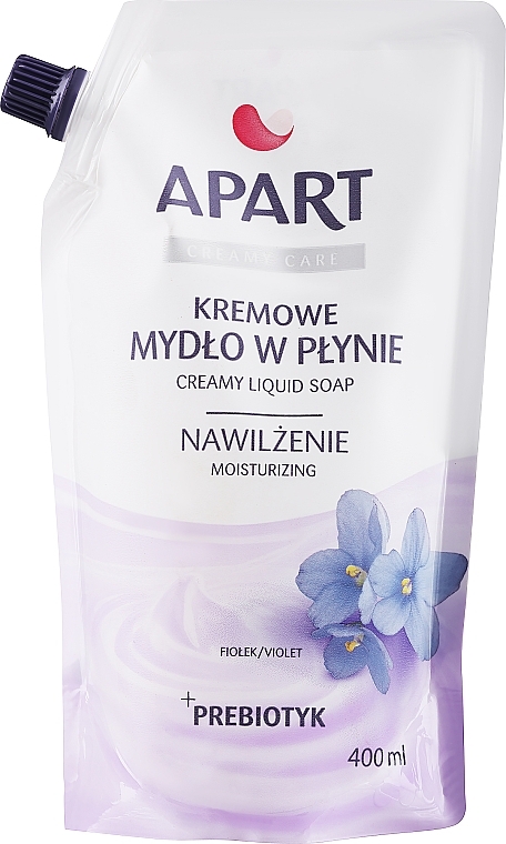 Mydło w płynie Passiflora i fiołek - Apart Natural Passion Flower & Violet Soap (uzupełnienie)