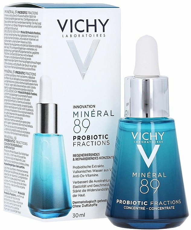 Skoncentrowane serum regenerujące - Vichy Mineral 89 Probiotic Fractions Concentrate — Zdjęcie N2