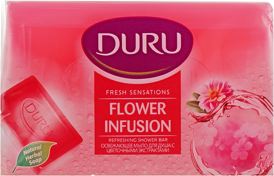 Mydło toaletowe Kwiatowa Chmura - Duru Fresh Sensations Flower Infusion Soap — Zdjęcie N1