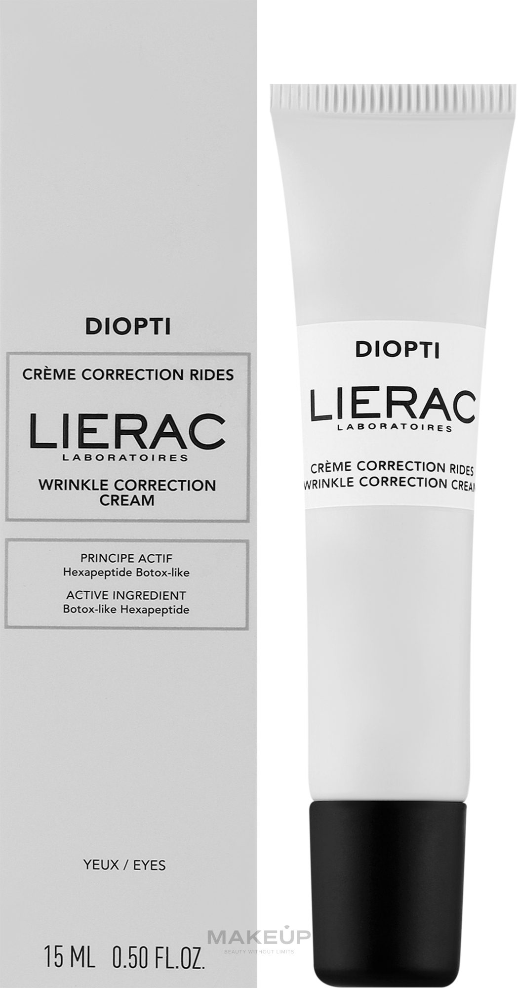 Krem przeciwzmarszczkowy - Lierac Diopti Wrinkle Corrector Cream — Zdjęcie 15 ml