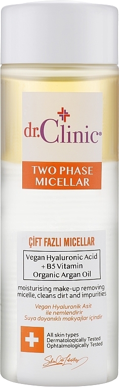 Dwufazowy płyn micelarny do demakijażu - Dr. Clinic Two Phase Micellar