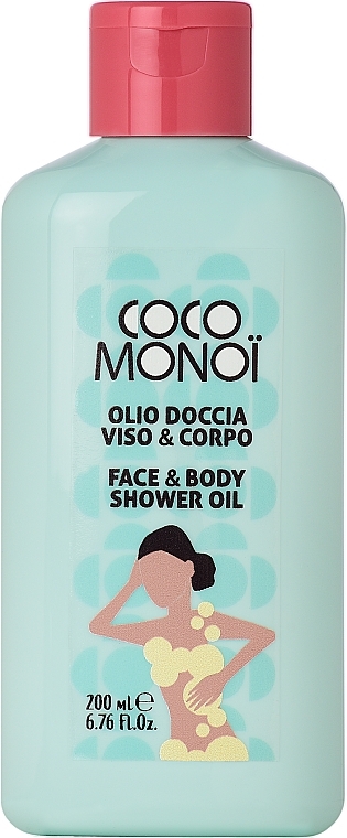 Olejek oczyszczający do twarzy i ciała - Coco Monoi Face & Body Shower Oil — Zdjęcie N1
