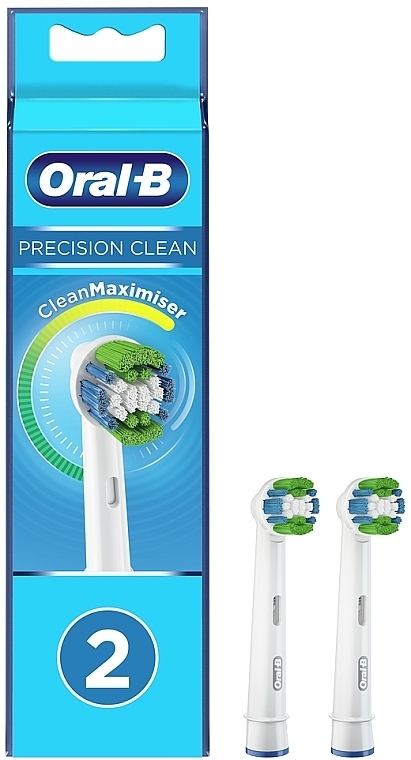 Wymienne nakładki do szczoteczki elektrycznej, 2 szt. - Oral-B Precision Clean Clean Maximizer