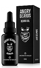 WYPRZEDAŻ Olejek do brody - Angry Beards Christopher the Traveller Beard Oil * — Zdjęcie N1